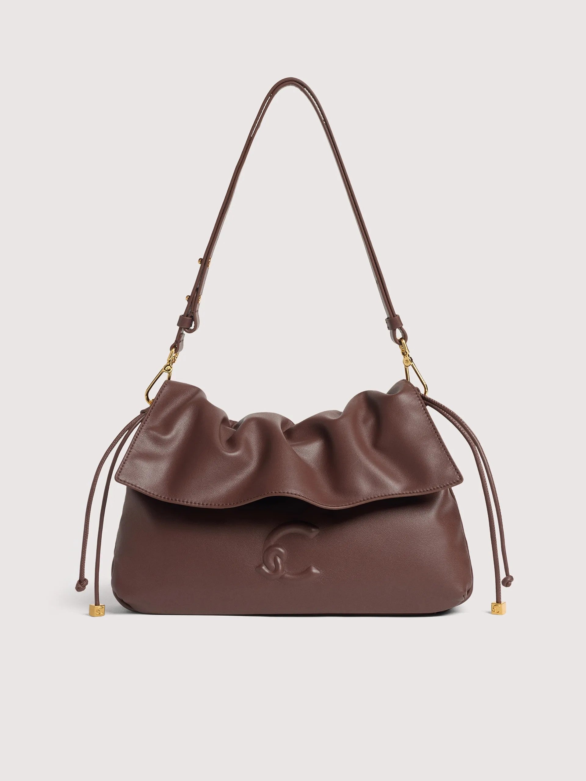 Coccinelle borsa a spalla in pelle "Lidia" Marrone E1V9F130401.R49 BERRY