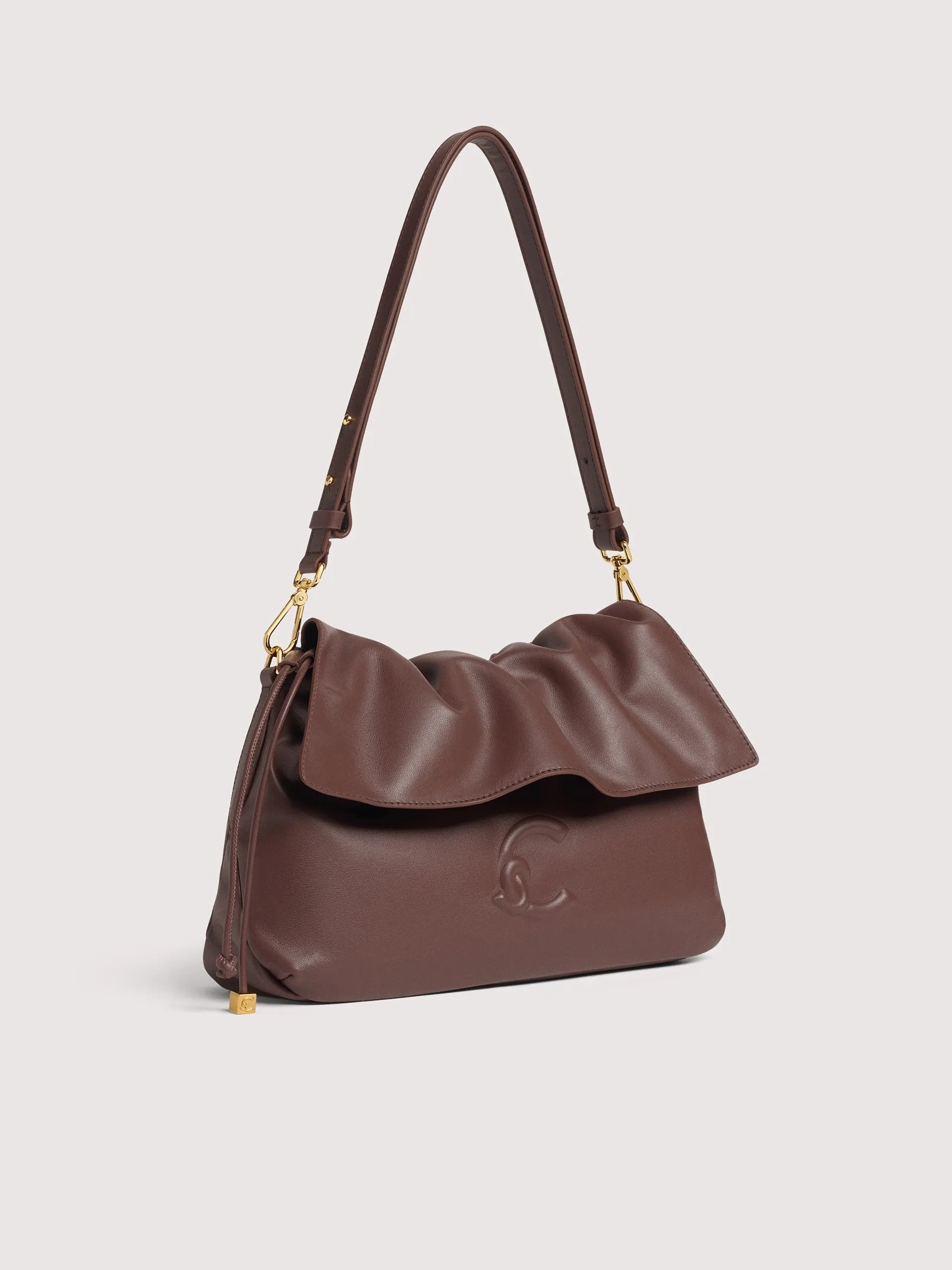 Coccinelle borsa a spalla in pelle "Lidia" Marrone E1V9F130401.R49 BERRY