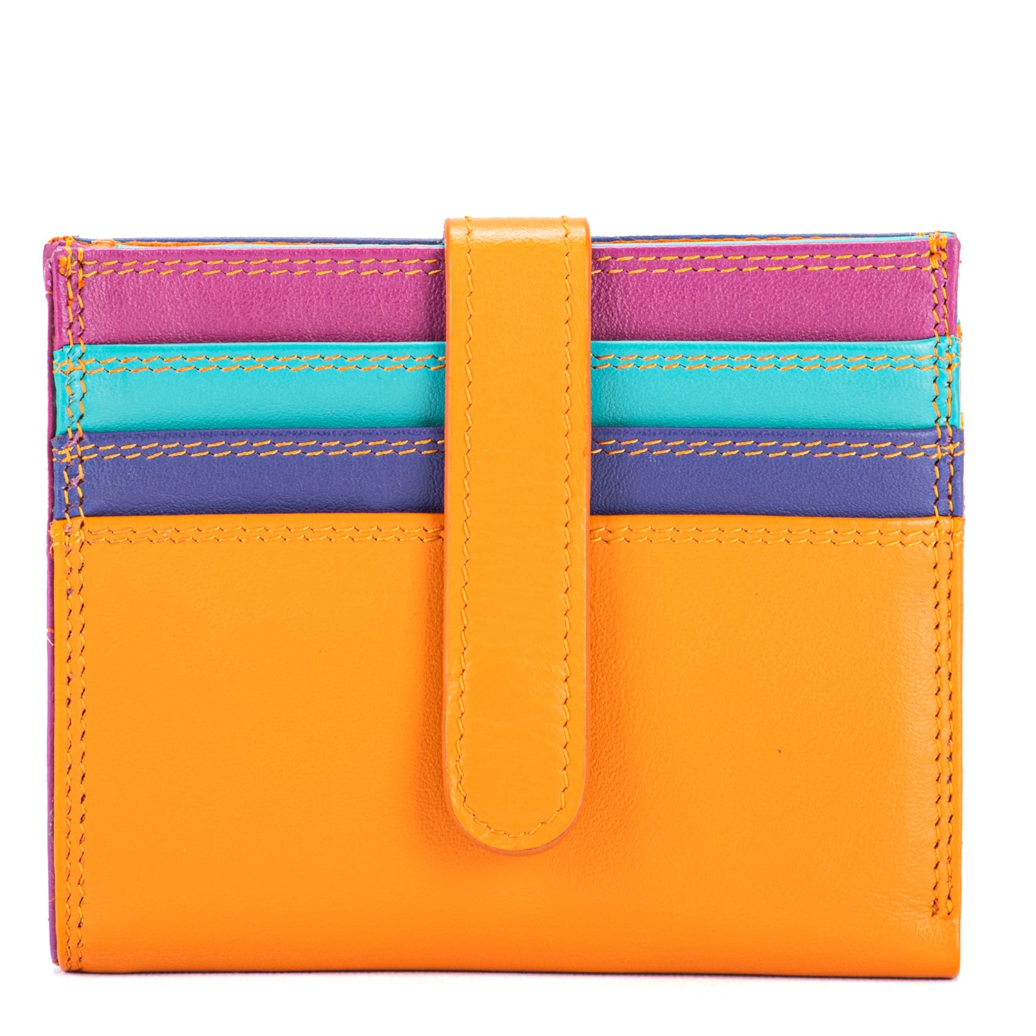 Mywalit porta carte di credito in pelle "Classic" Multicolor 1289.115 COPACABANA