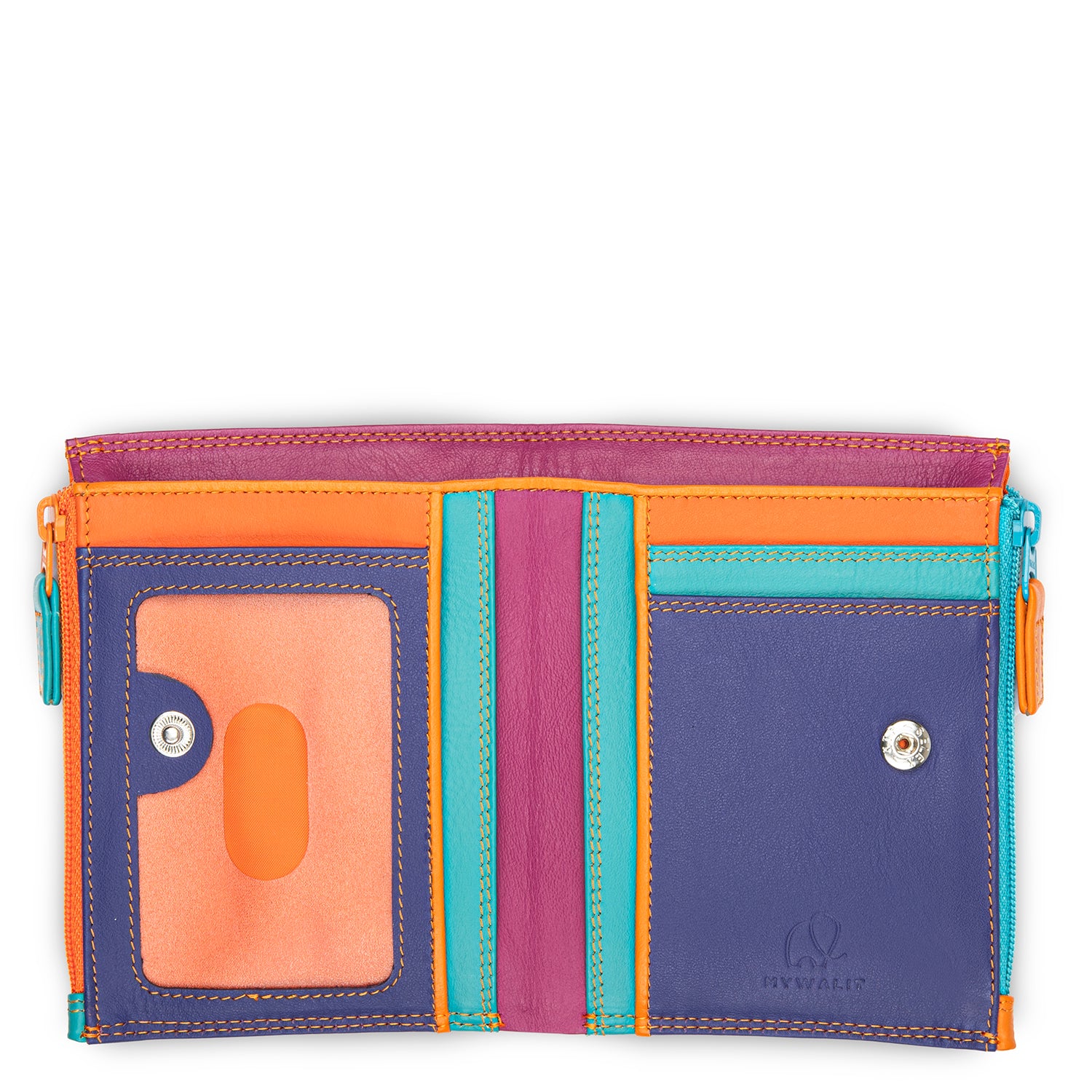 Mywalit portafogli in pelle "Classic" Multicolor 1291.115 COPACABANA