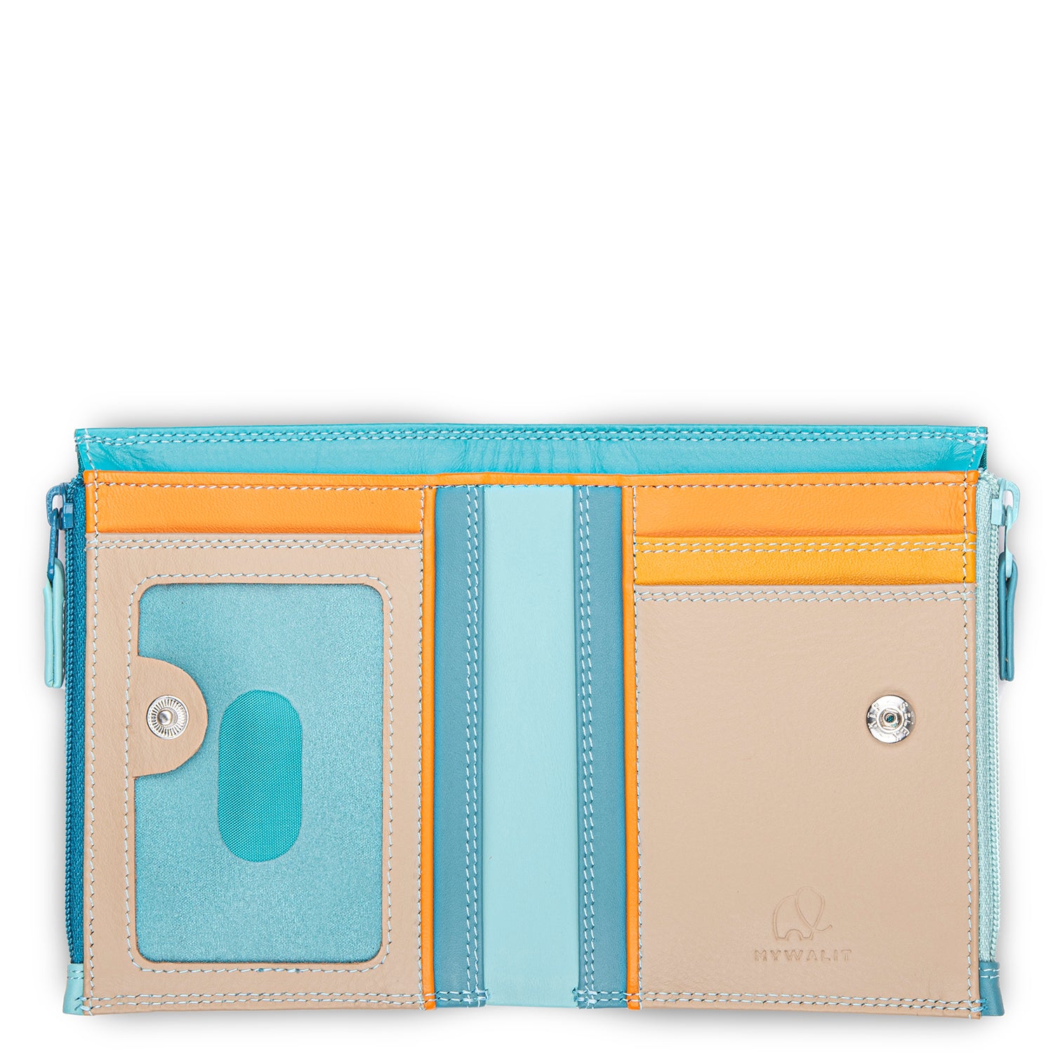 Mywalit portafogli in pelle "Classic" Multicolor 1291.186 SARDINIA