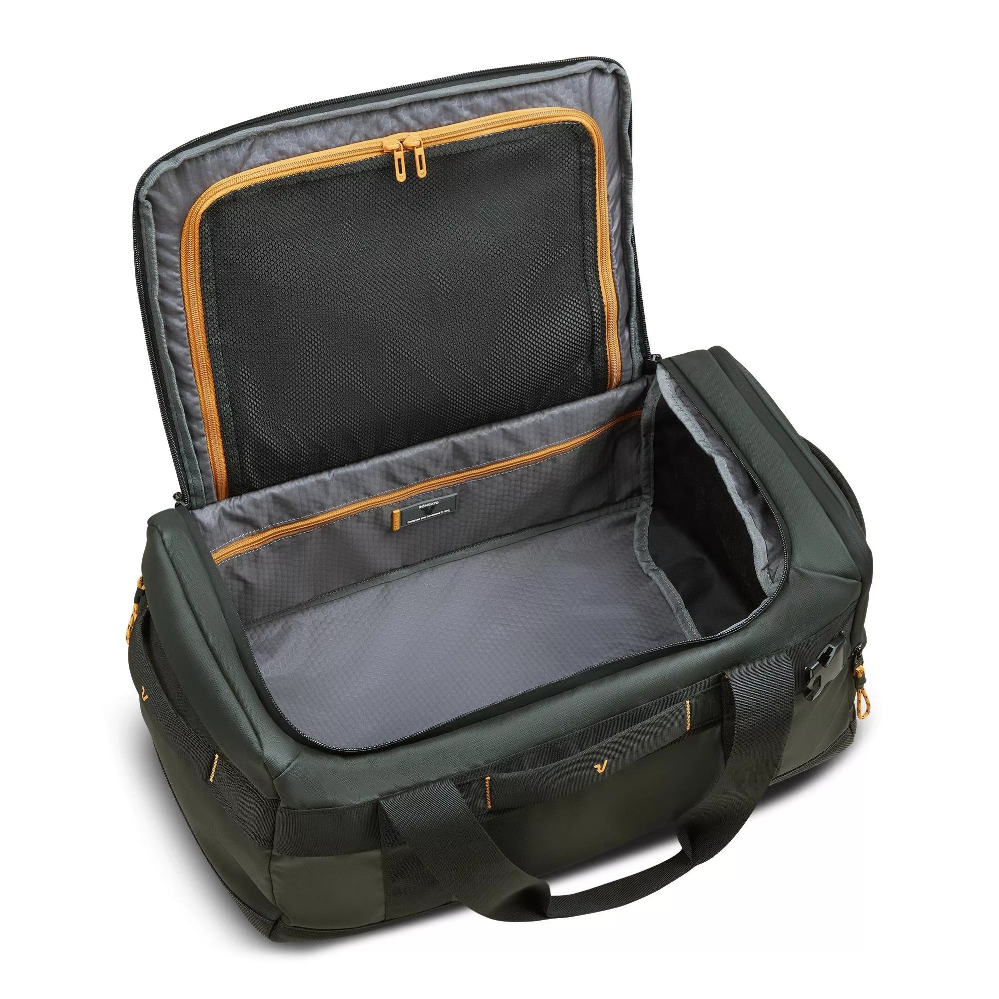 Roncato borsone zaino in tessuto "Norway" Verde 414215.57 VERDE MILITARE