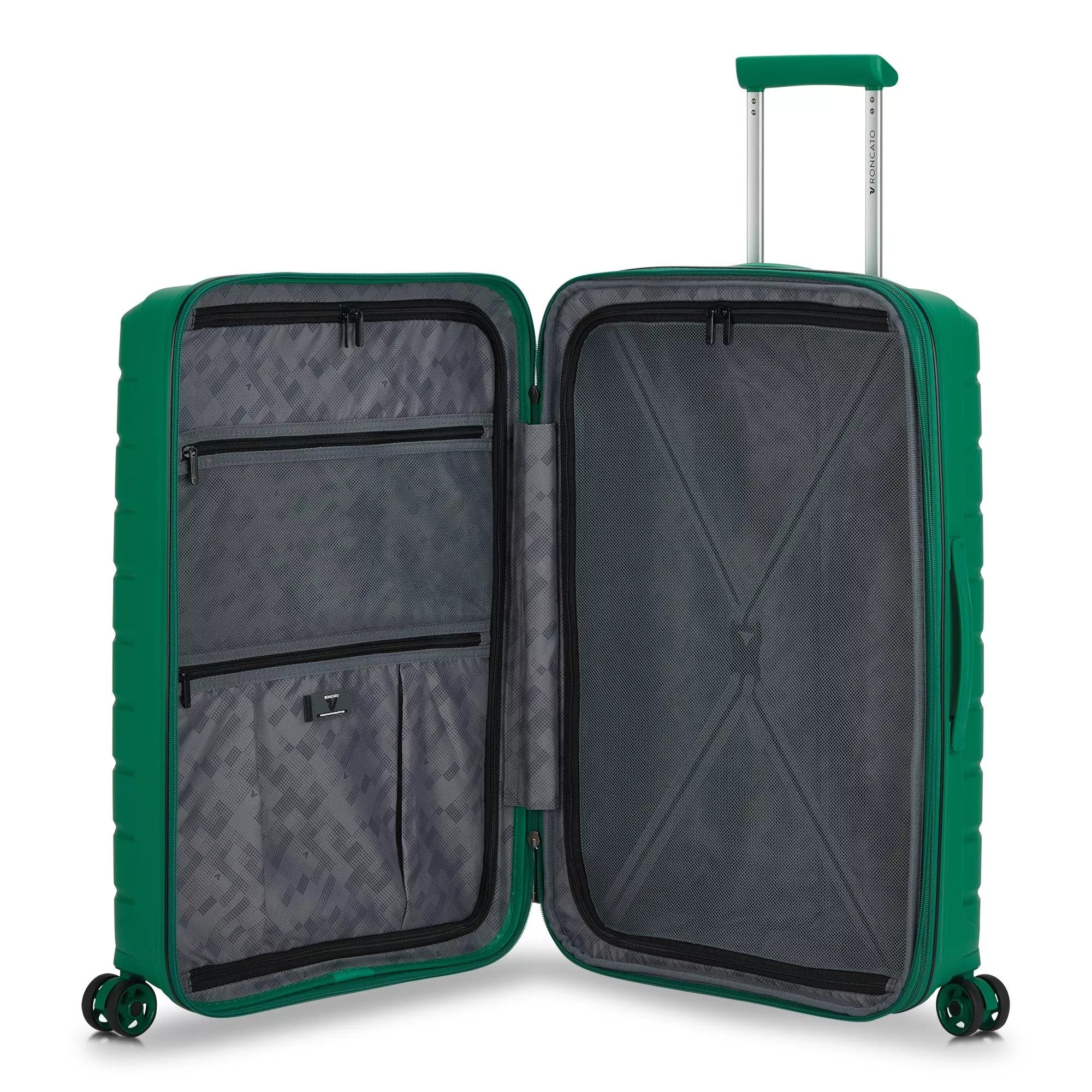 Roncato trolley medio in polipropilene "B-Flying" Verde 418182.07 VERDE BRILLANTE