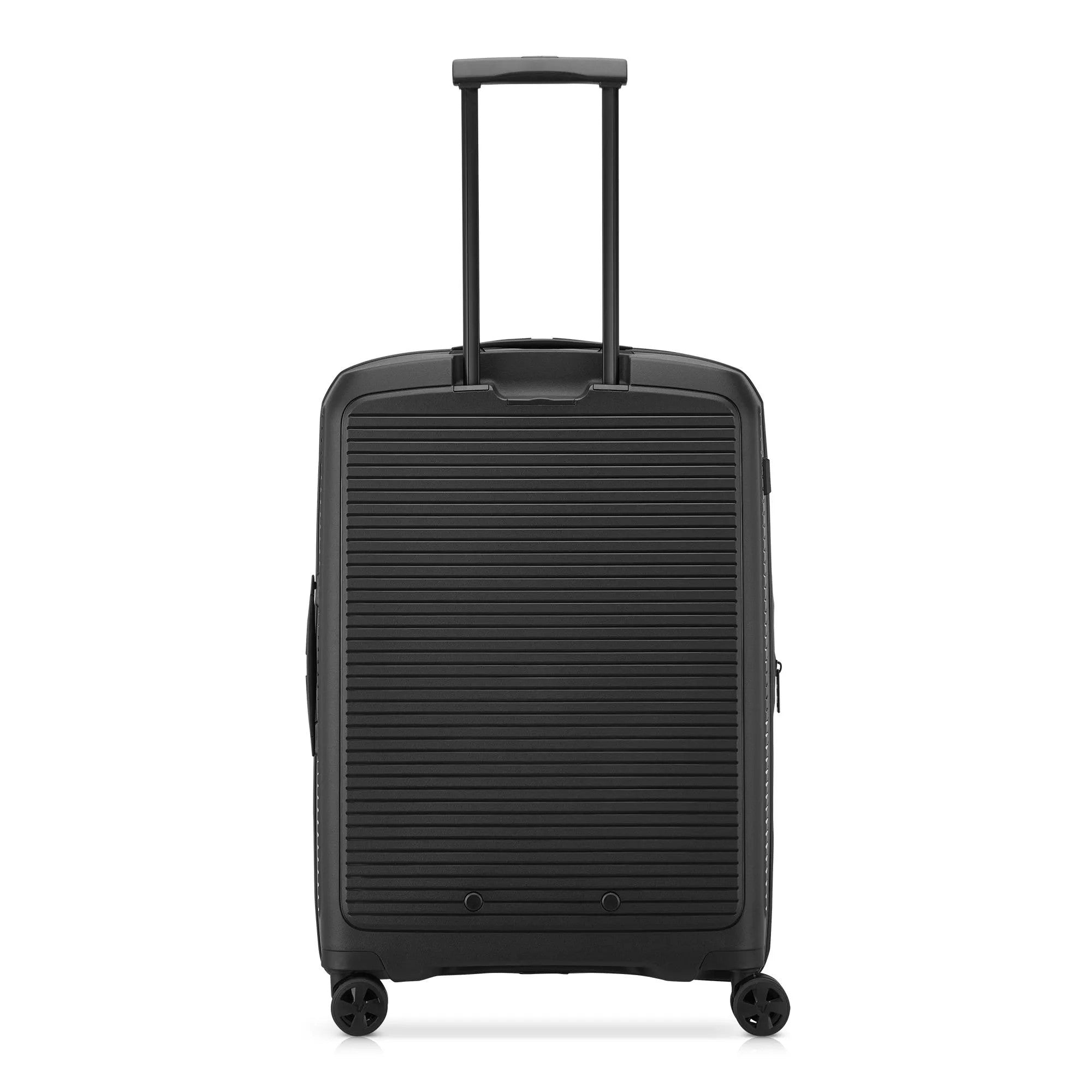Roncato trolley medio in polipropilene "Arcade dlx" Nero 418412.01 NERO