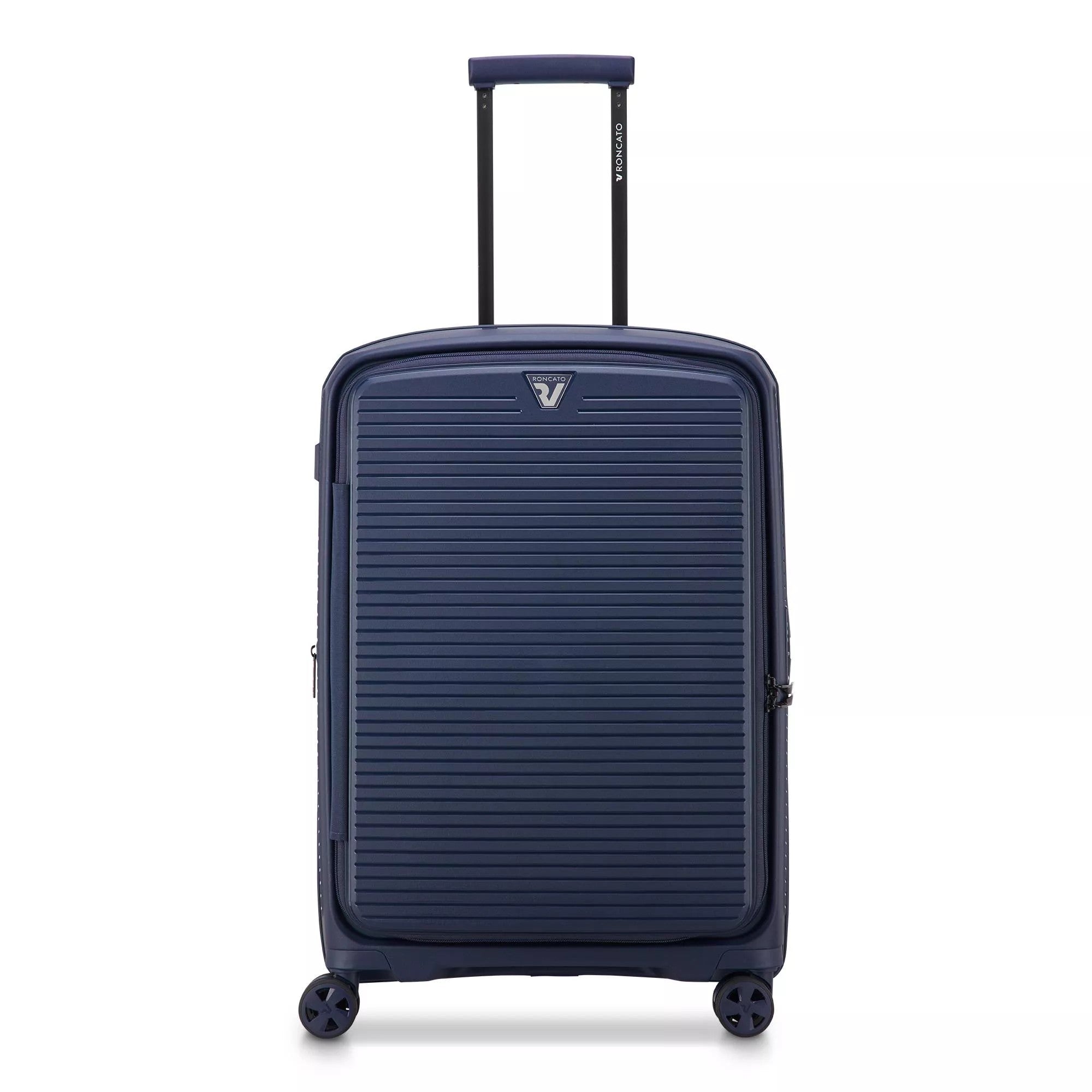 Roncato trolley medio in polipropilene "Arcade dlx" Blu 418412.23 BLU NOTTE