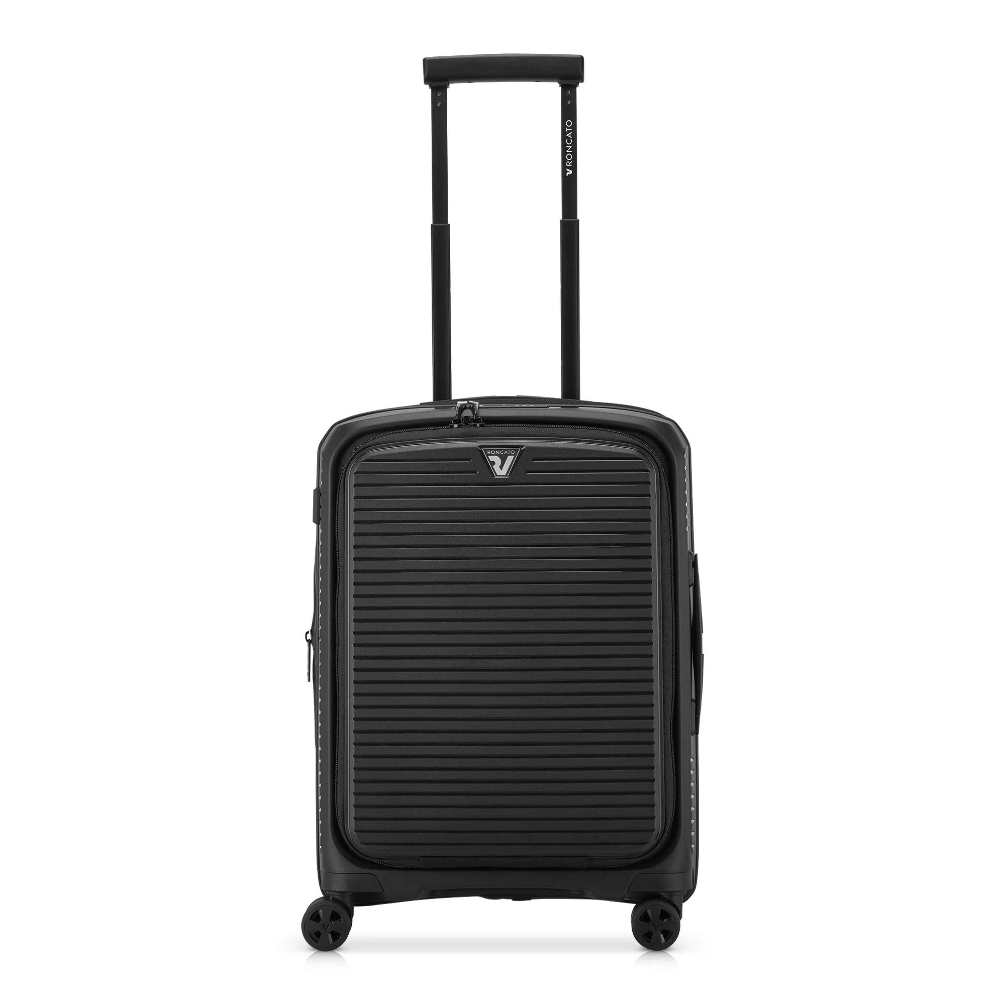 Roncato trolley cabina in polipropilene "Arcade dlx" Nero 418413.01 NERO