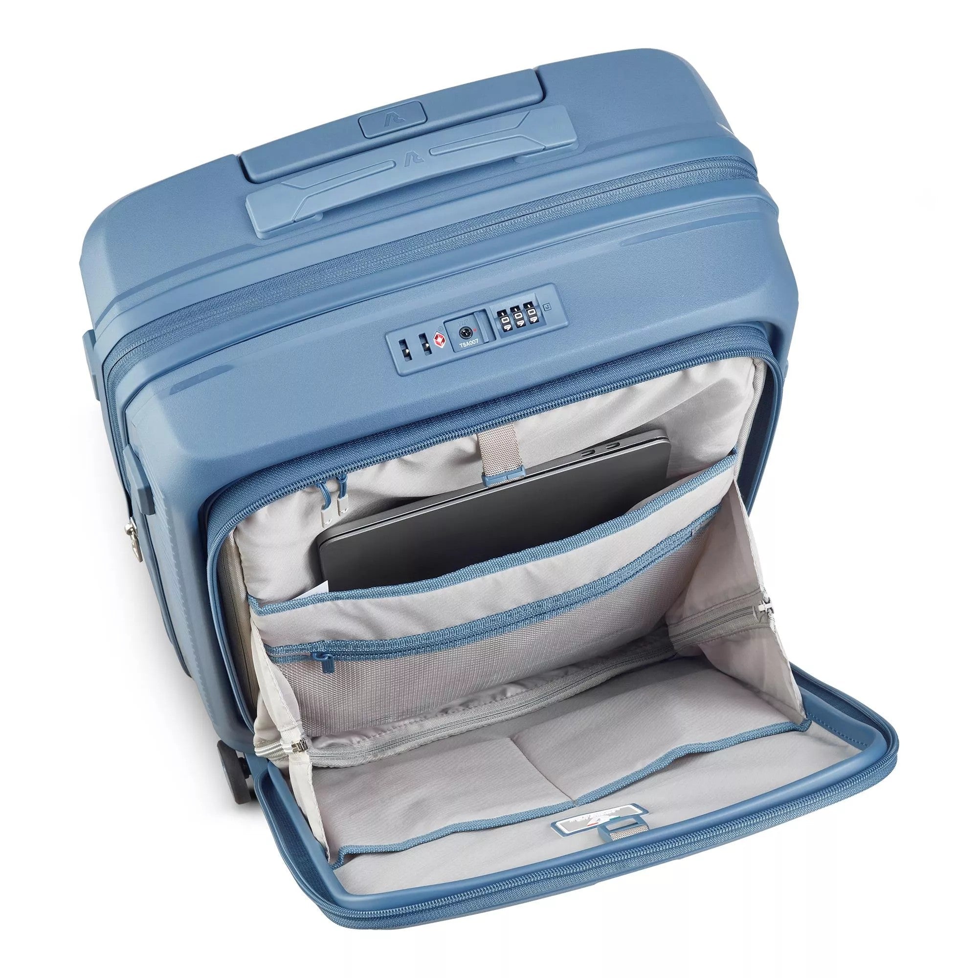 Roncato trolley cabina in polipropilene "Arcade dlx" Azzurro 418413.33 AVIO