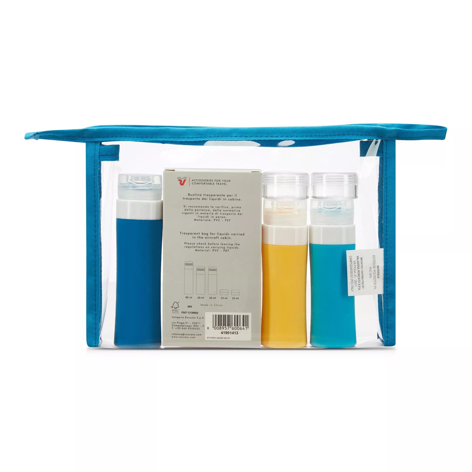 Roncato kit porta liquidi "Accessories" Multicolor 419014.00 ASSORTITI