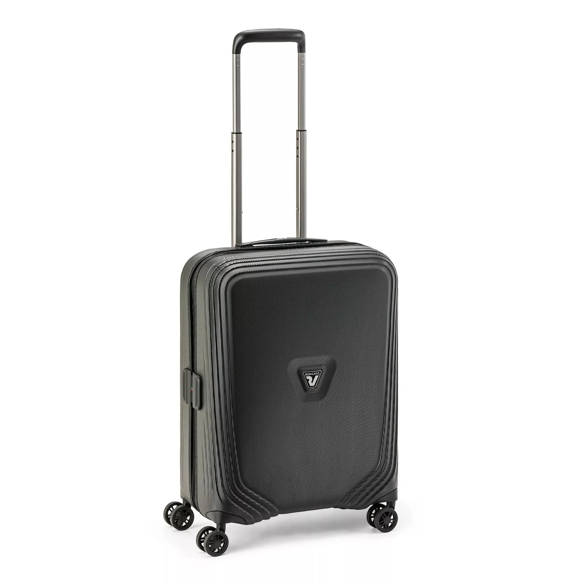 Roncato trolley cabina in policarbonato "Gigalight" Nero 5663.0101 NERO