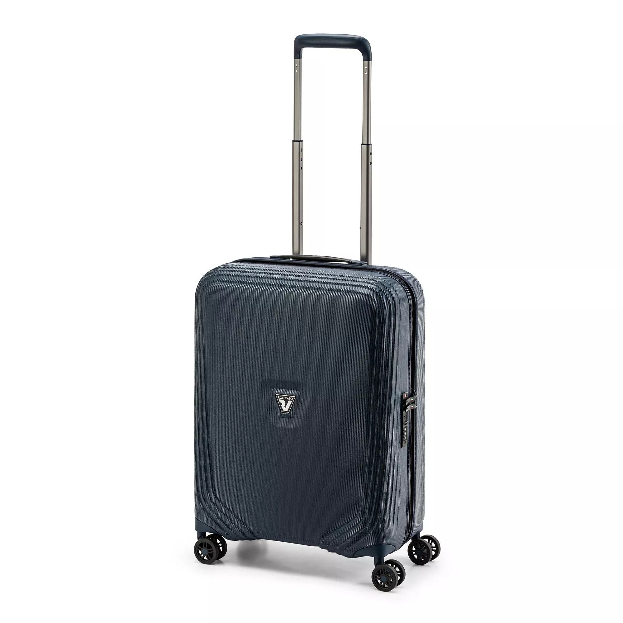 Roncato trolley cabina in policarbonato "Gigalight" Blu 5663.0303 NAVY BLU