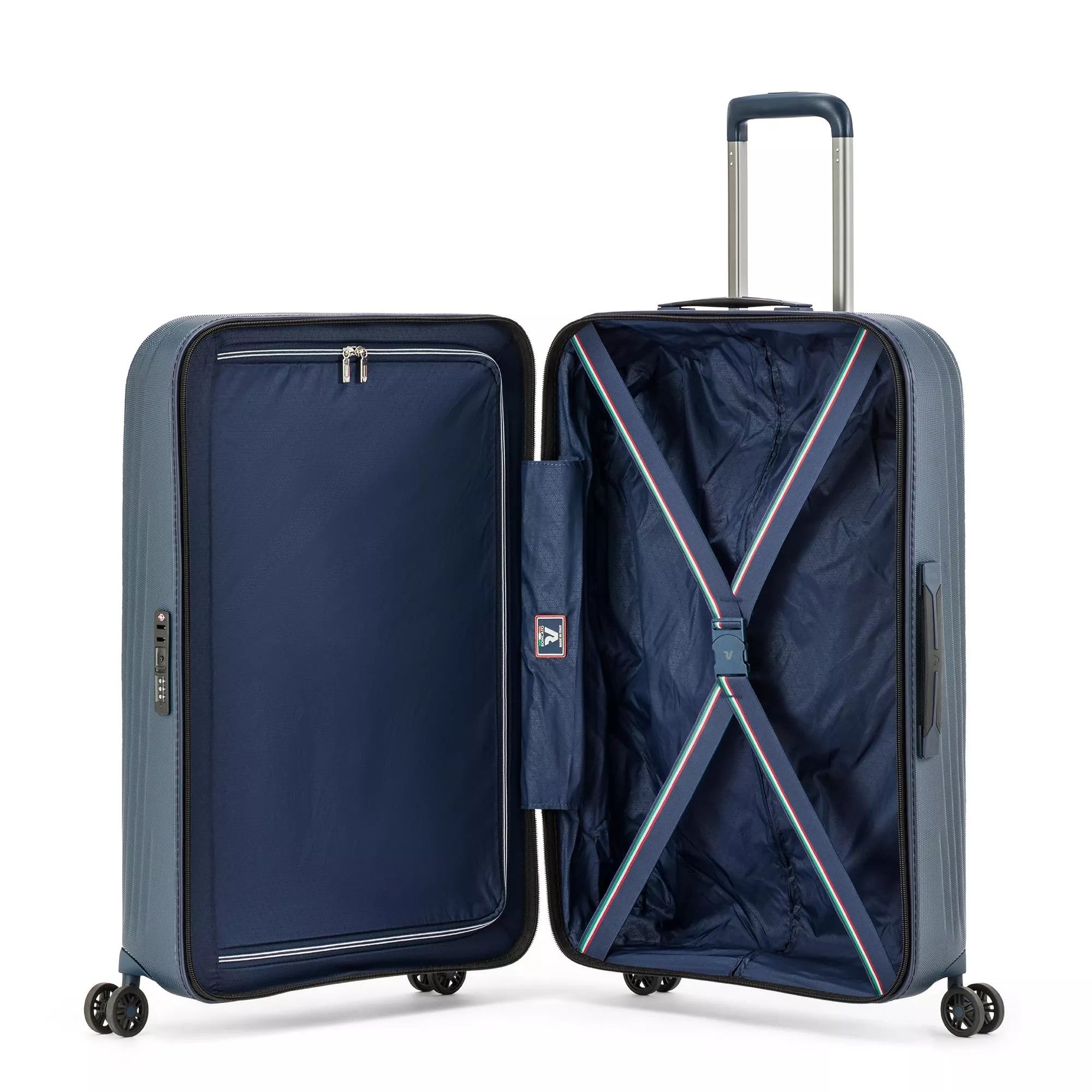 Roncato trolley medio in policarbonato "Gigalight" Blu 5665.0303 NAVY BLU