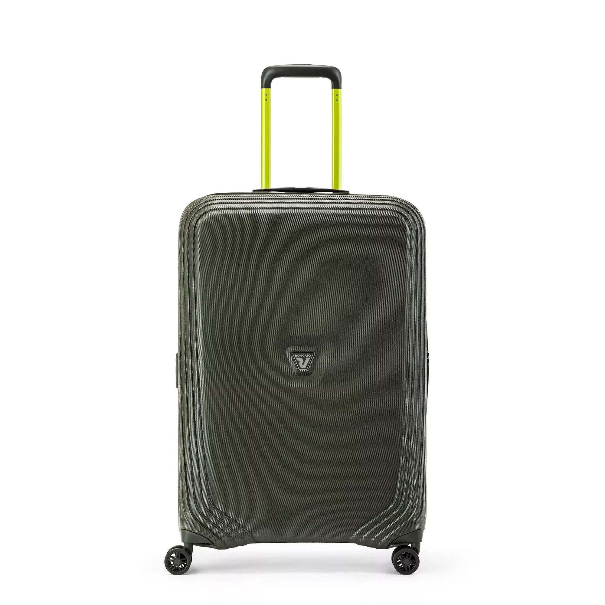 Roncato trolley medio in policarbonato "Gigalight" Verde 5665.4747 VERDE MILITARE