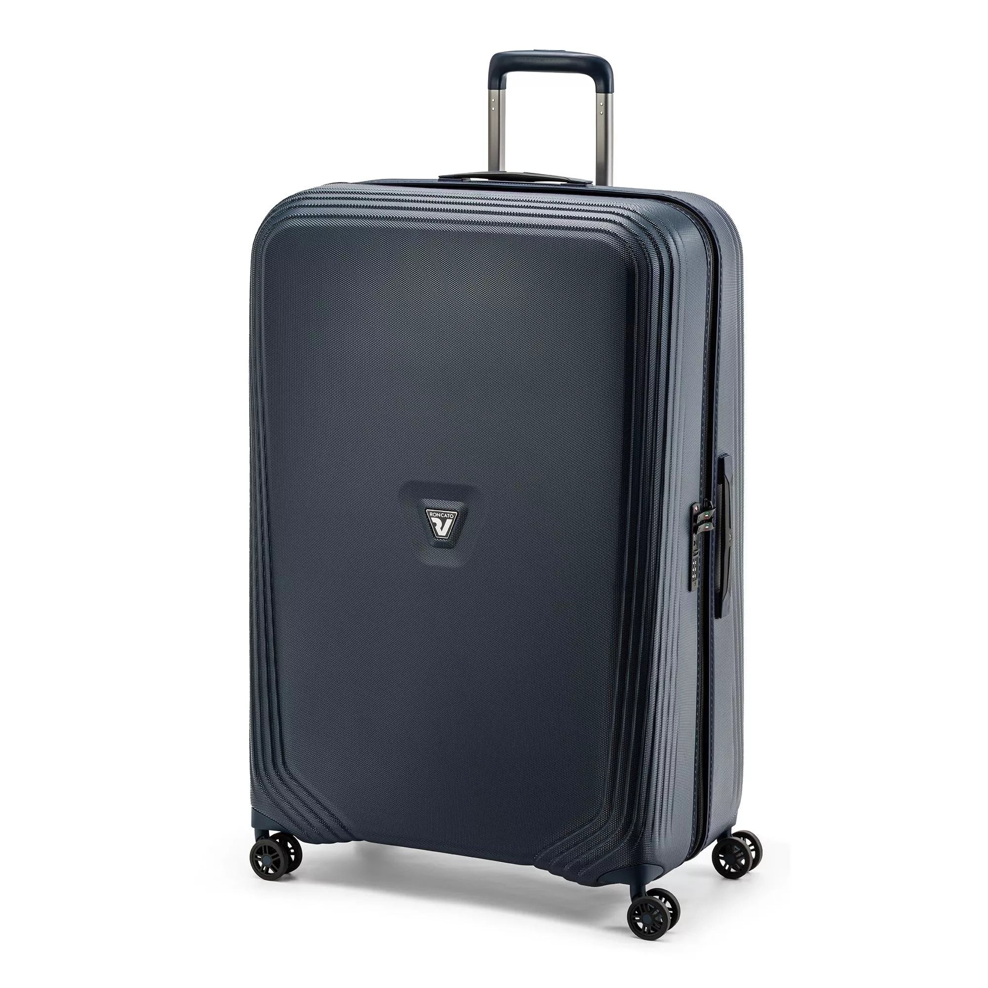 Roncato trolley grande in policarbonato "Gigalight" Blu 5667.0303 NAVY BLU