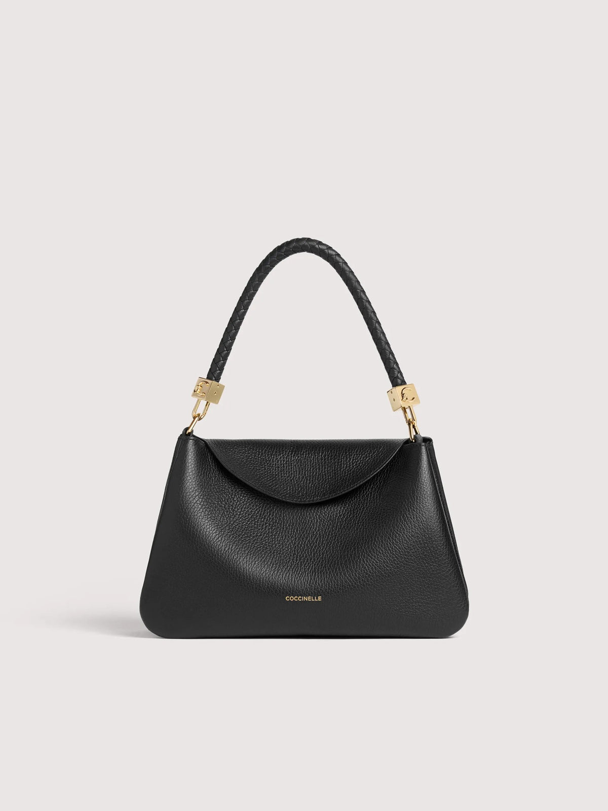 Coccinelle borsa a mano in pelle "Tiggy" Nero E1VCK180201.001 NOIR