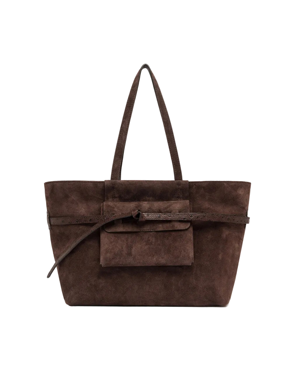 Gianni Chiarini borsa shopping in camoscio "Belty" Marrone BS12696CM-STEMU.974 MOKA