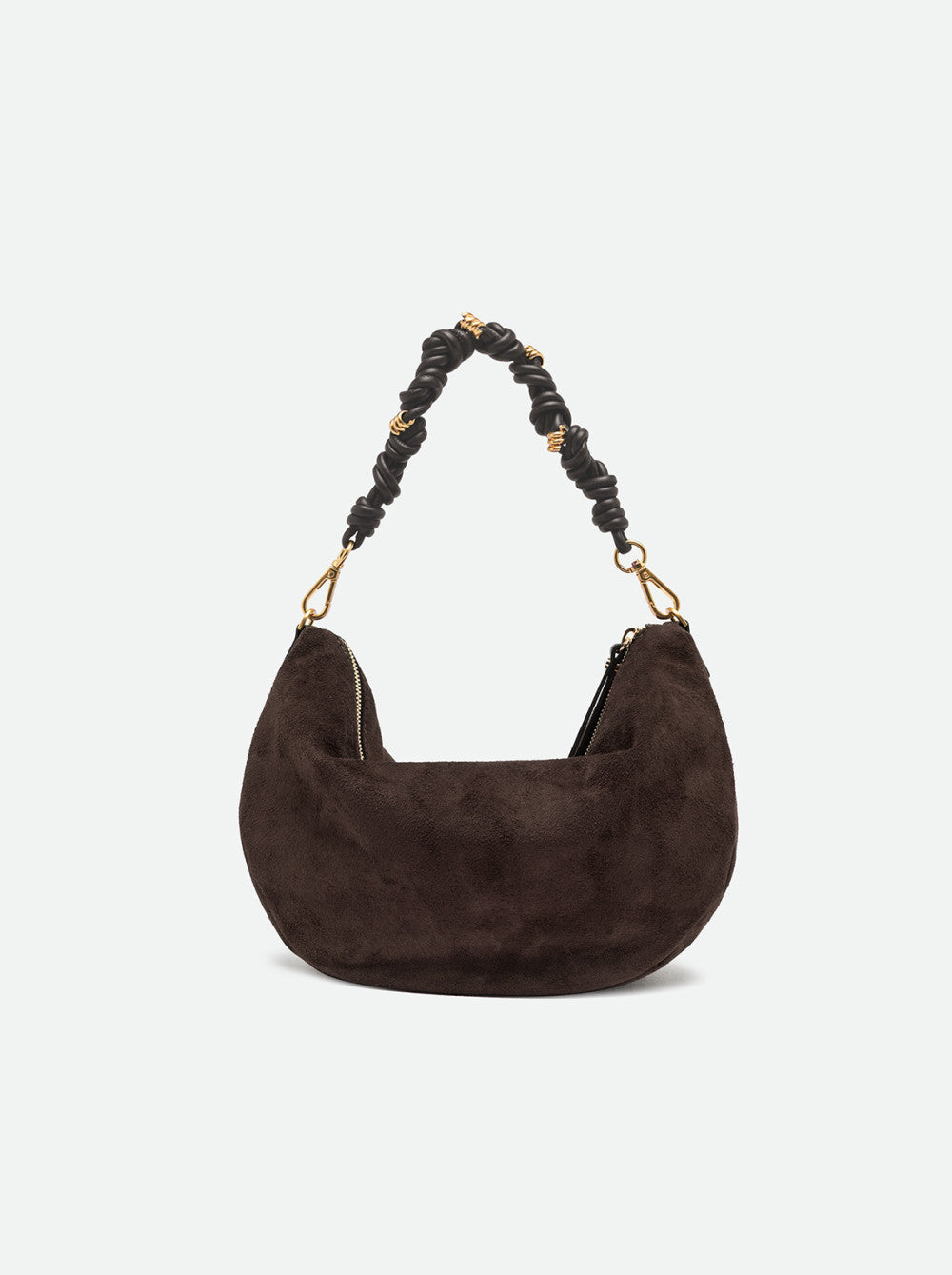 Gianni Chiarini borsa a spalla in camoscio "Cleo" Marrone BS12691CM-PL.974 MOKA