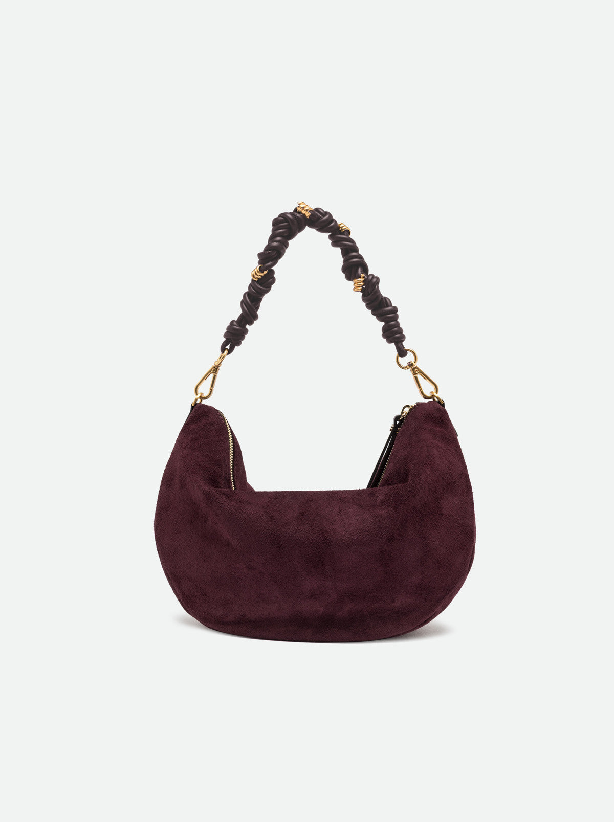 Gianni Chiarini borsa a spalla in camoscio "Cleo" Bordeaux BS12691CM-PL.7580 AMARONE