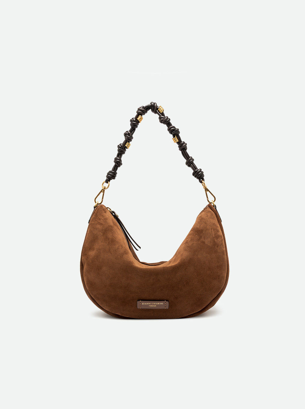 Gianni Chiarini borsa a spalla in camoscio "Cleo" Cuoio BS12691 CM-PL.099 COGNAC