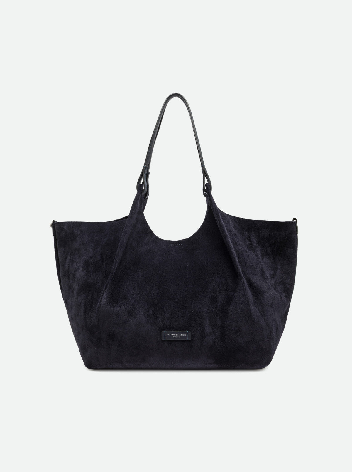 Gianni Chiarini borsa shopping in camoscio "Dua" Blu BS9800CM-PL.14596 NOTTURNO