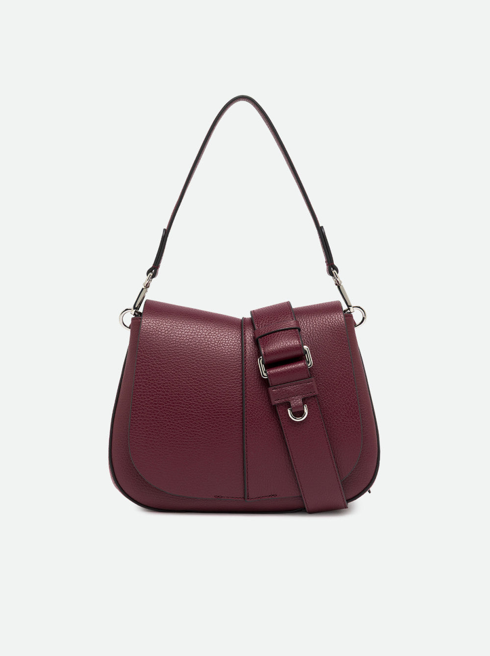 Gianni Chiarini borsa a tracolla in pelle "Helena Round" Bordeaux BS9036COMM GRN.14601 ANTIQUE R