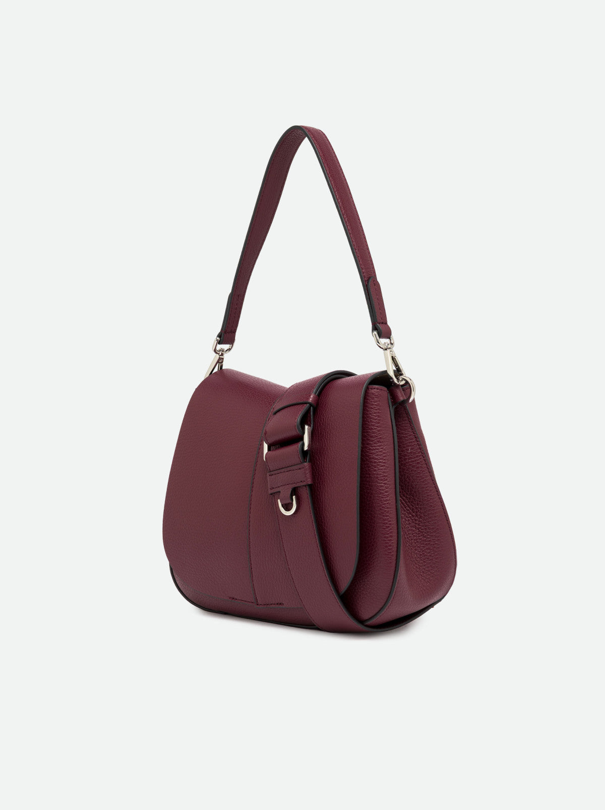 Gianni Chiarini borsa a tracolla in pelle "Helena Round" Bordeaux BS9036COMM GRN.14601 ANTIQUE R