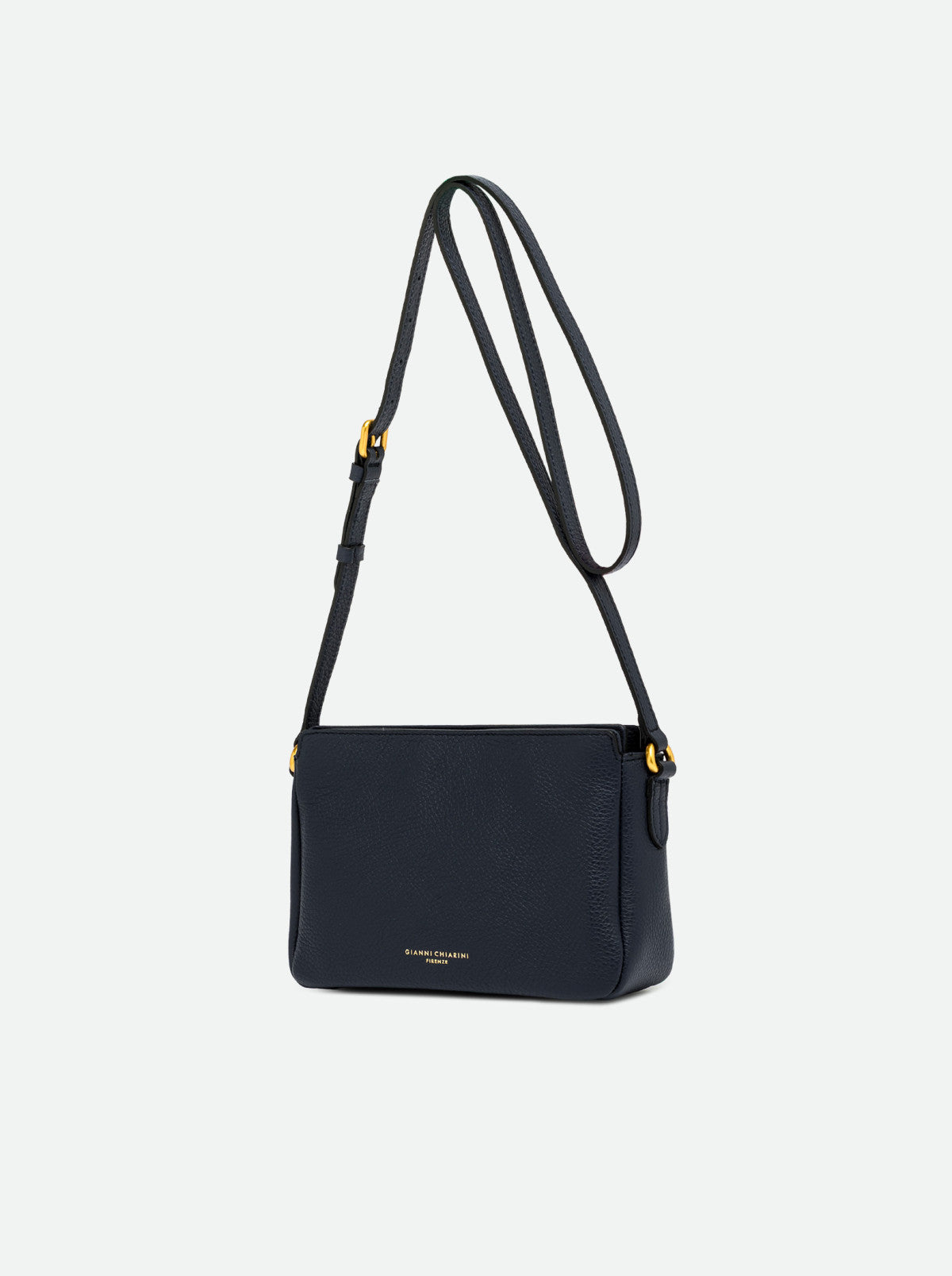 Gianni Chiarini borsa a spalla in pelle "Laura" Blu BS12526COMM GRN.0208 NAVY