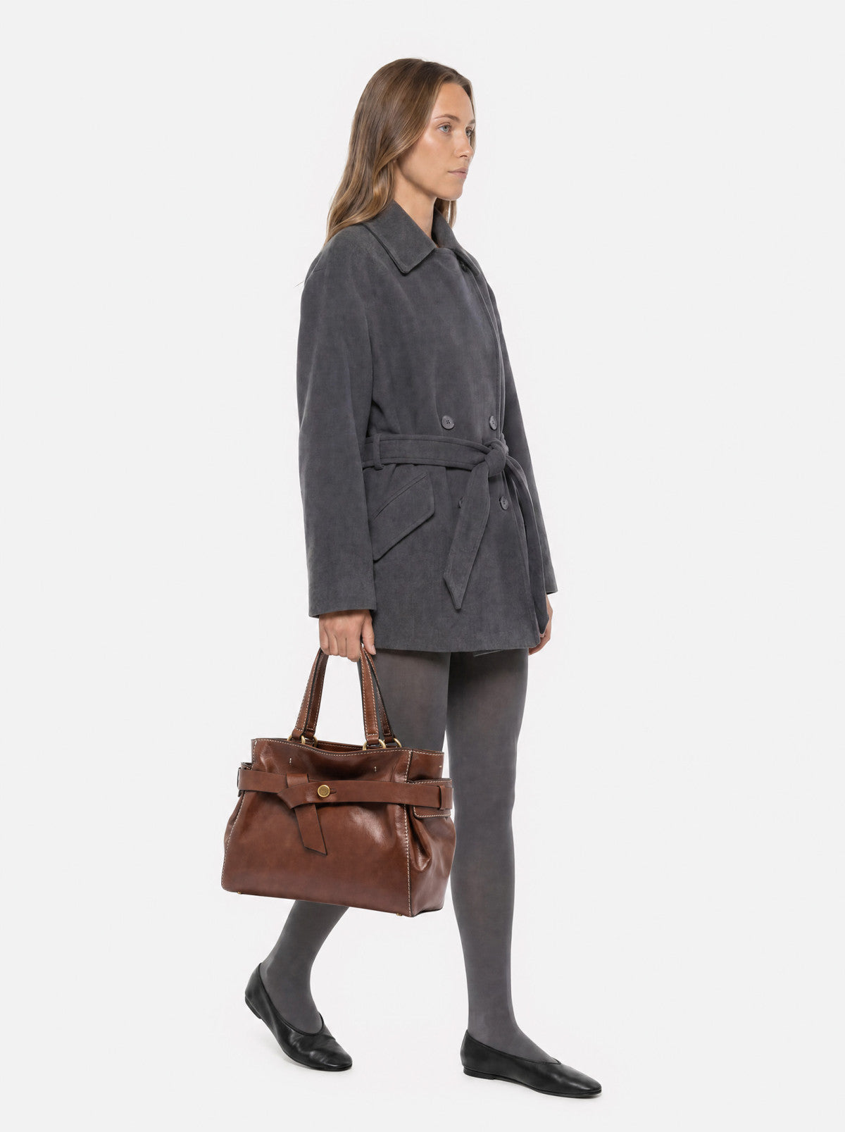 Gianni Chiarini borsa a mano in pelle "Miranda" Cuoio BS12636RALPH.331 NOCE