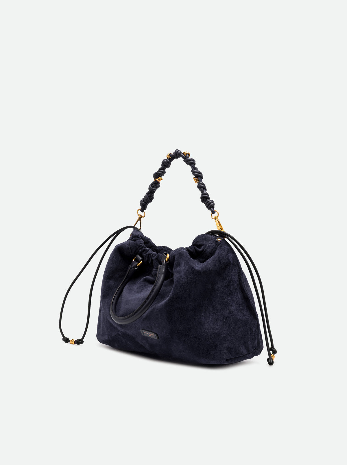 Gianni Chiarini borsa a mano in camoscio "Morgana" Blu BS12261CM-PL.14596 NOTTURNO
