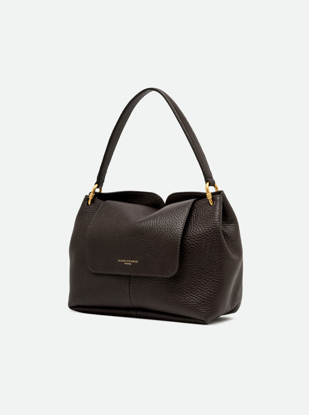 Gianni Chiarini borsa a spalla in pelle "Sandra" Marrone BS12170RNG.2107 ESPRESSO