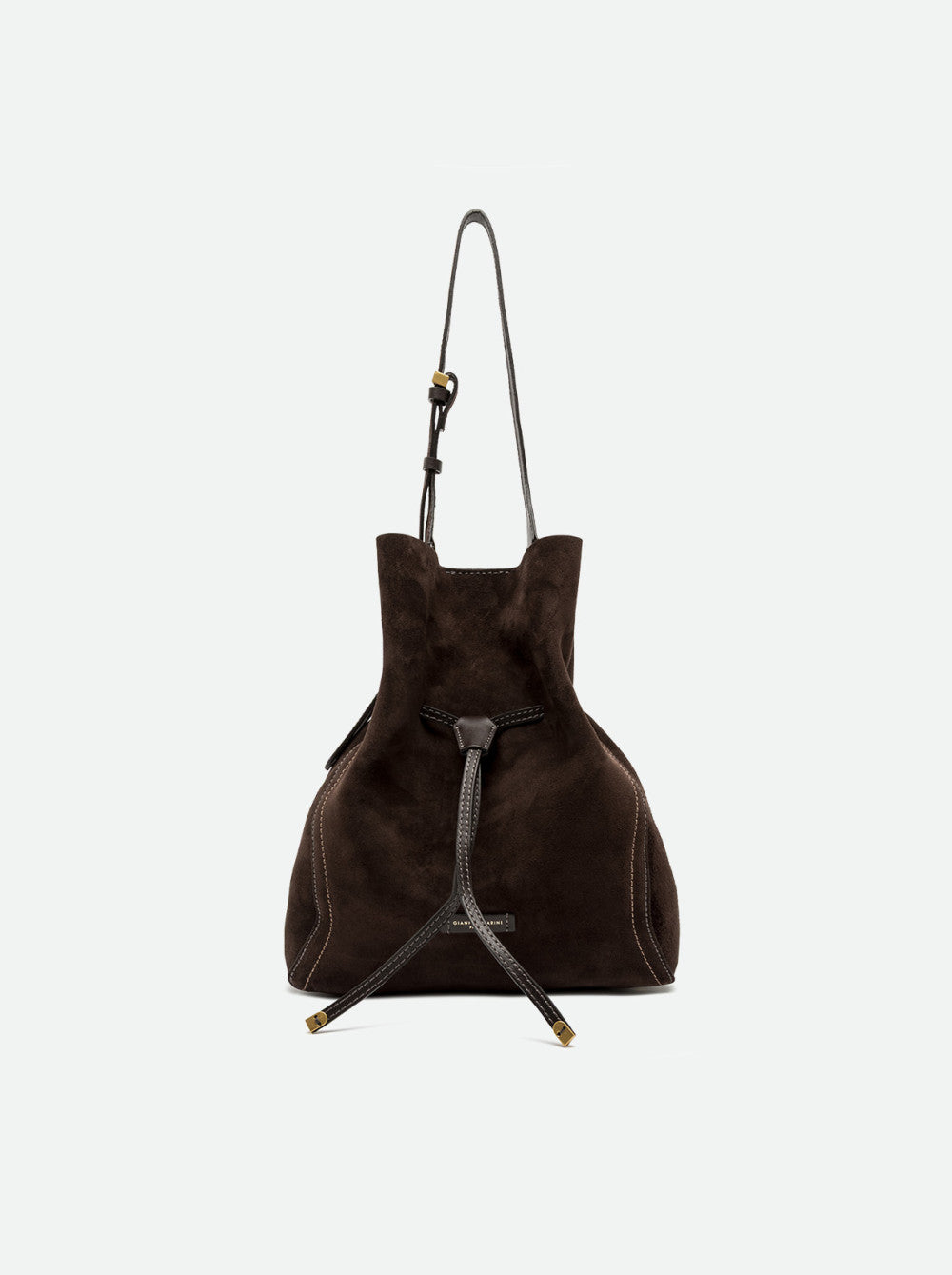 Gianni Chiarini borsa secchiello in camoscio "Sienna" Marrone BS11787CM-PL.974 MOKA