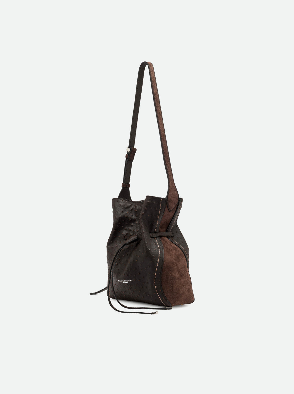 Gianni Chiarini borsa secchiello in pelle "Sienna" Marrone BS12536STEMU.2107 ESPRESSO
