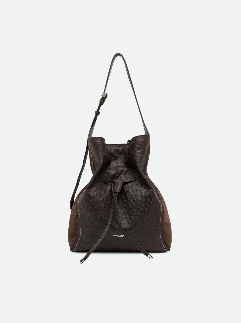 Gianni Chiarini borsa secchiello in pelle "Sienna" Marrone BS12537STEMU.2107 ESPRESSO