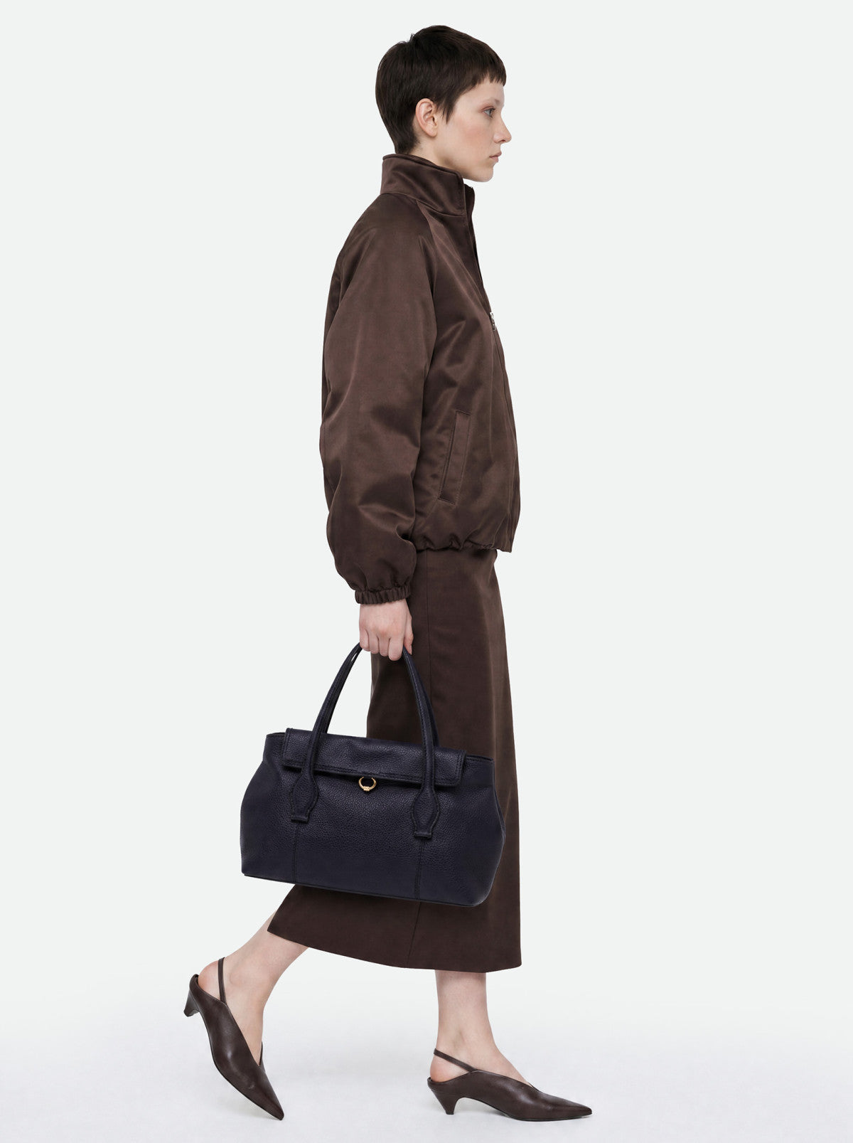 Gianni Chiarini borsa a mano in pelle "Vicky" Blu BS12320COMM GRN.0208 NAVY