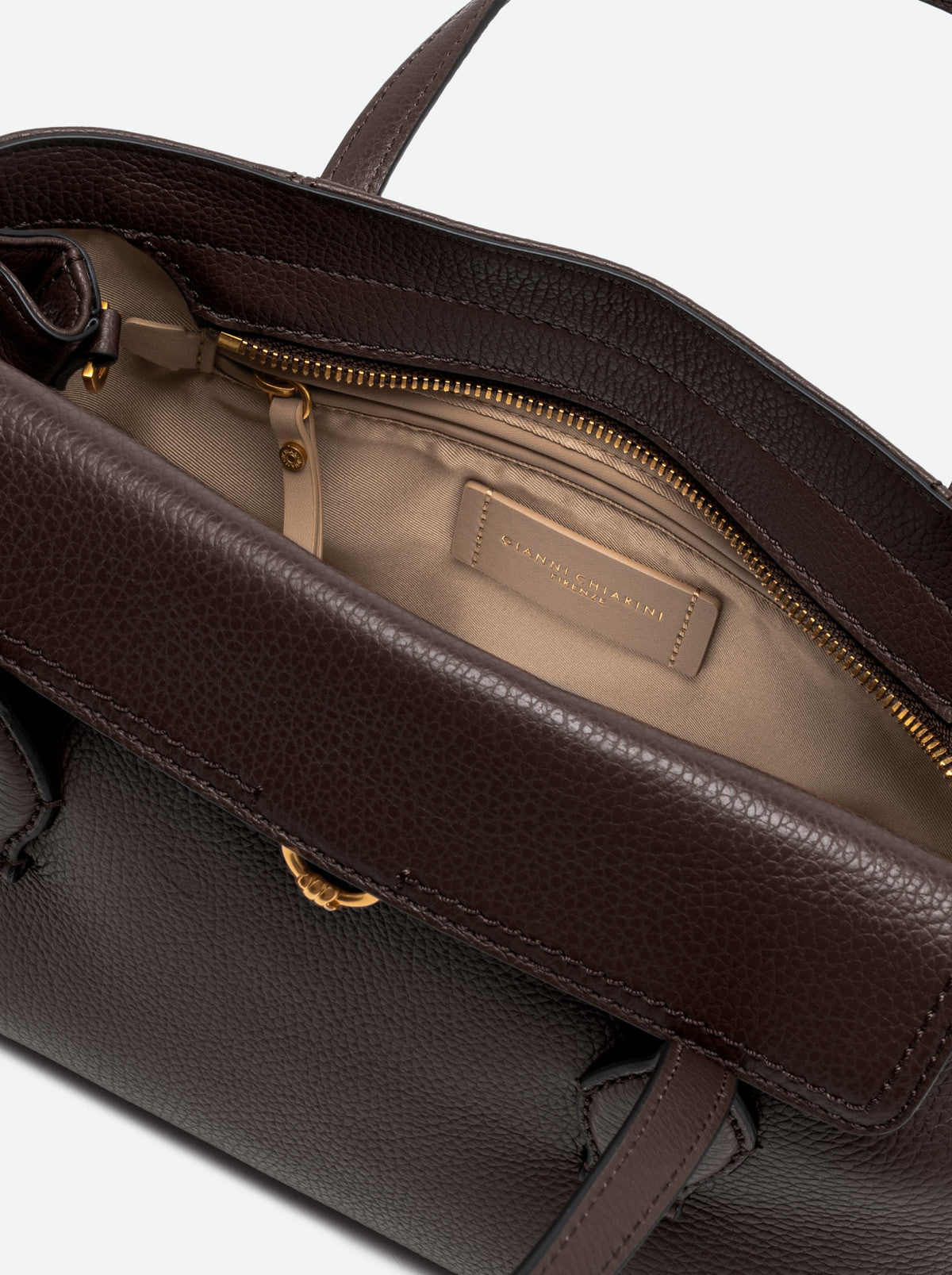Gianni Chiarini borsa a mano in pelle "Vicky" Marrone BS12320COMM GRN.2107 ESPRESSO