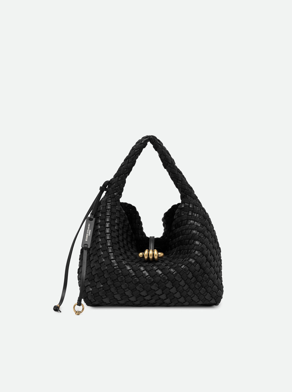 Gianni Chiarini borsa a spalla in pelle "Aurelie" Nero BS12065COMM W-PLINT.001 NERO