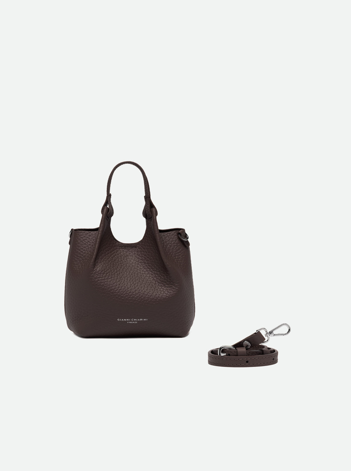 Gianni Chiarini borsa a mano in pelle "Dua" Marrone BS9718RNGDBL.2107 ESPRESSO