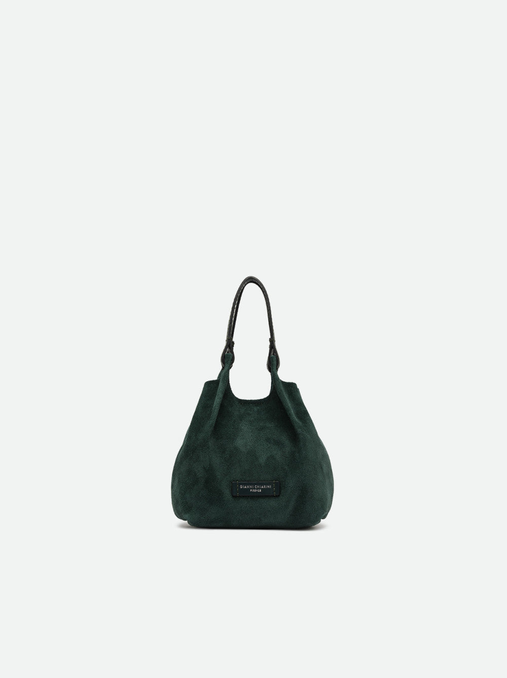 Gianni Chiarini borsa a mano in camoscio "Dua" Verde BS9798CM-PL.14603 VELVET GREEN