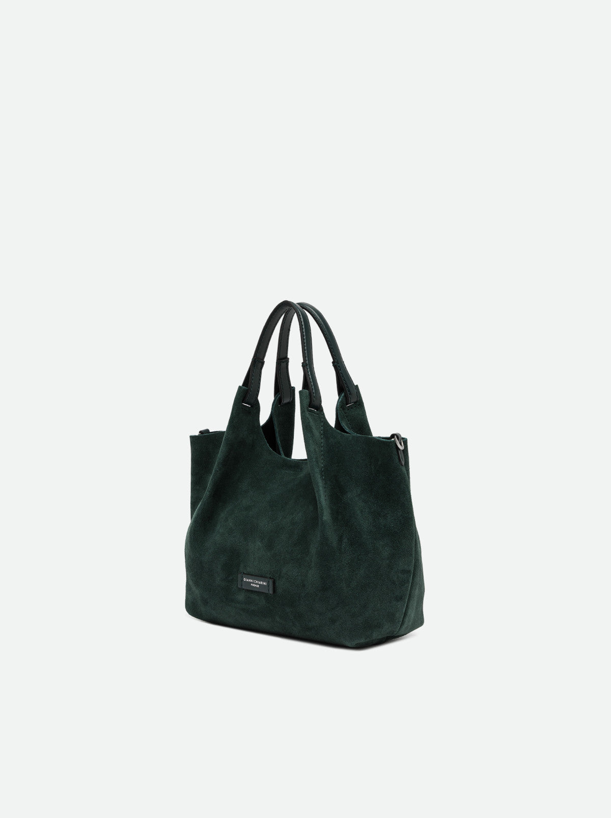 Gianni Chiarini borsa a mano in camoscio "Dua" Verde BS9799CM-PL.14603 VELVET GREEN