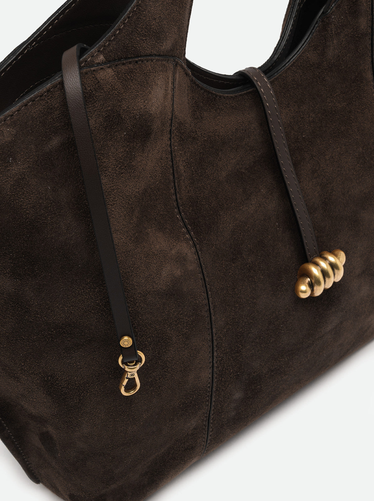 Gianni Chiarini borsa a mano in camoscio "Infinity" Marrone BS12492CM-PL.974 MOKA