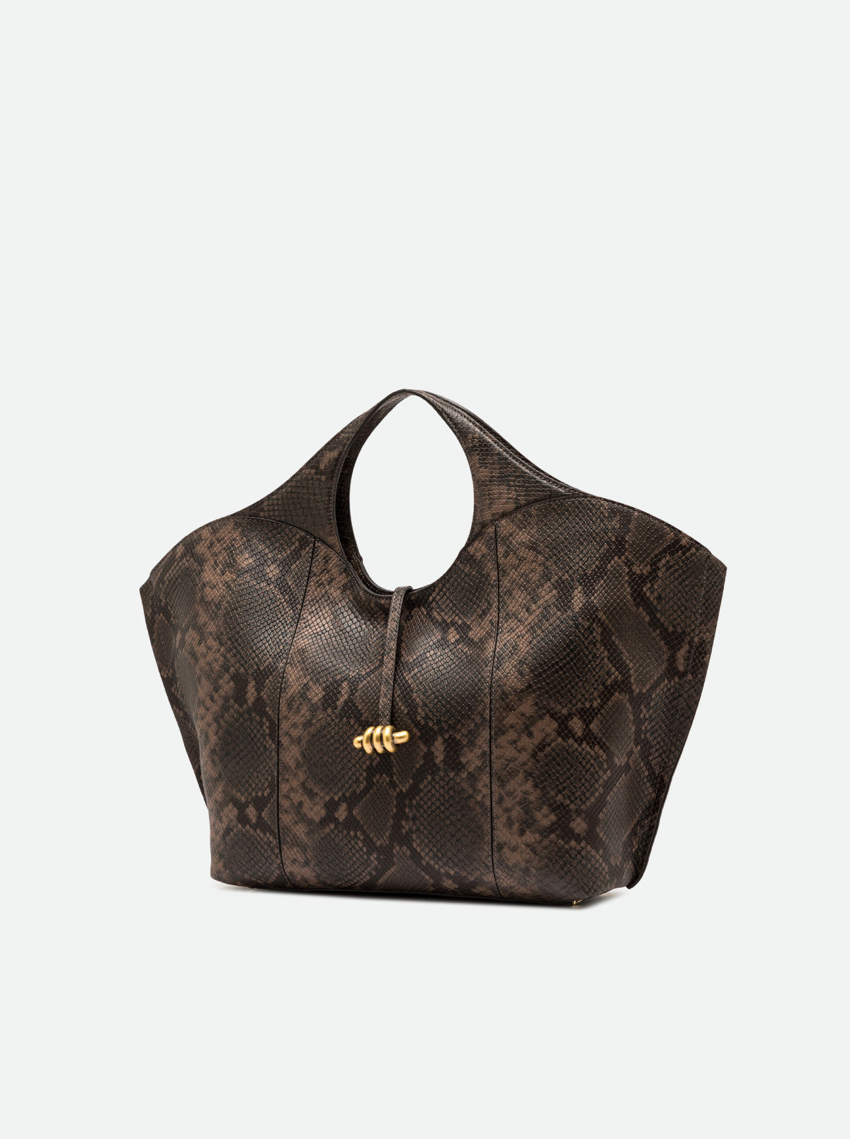 Gianni Chiarini borsa a mano in pelle "Infinity" Animalier BS12492PTY.2107 ESPRESSO