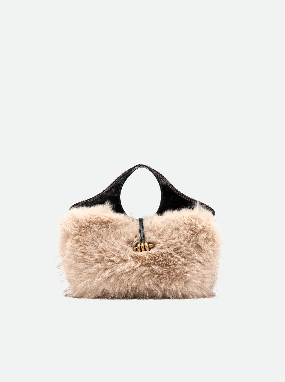 Gianni Chiarini borsa a mano in eco pelliccia "Infinity" Beige BS12551COMM-PLCC-RLP.14604 ALA