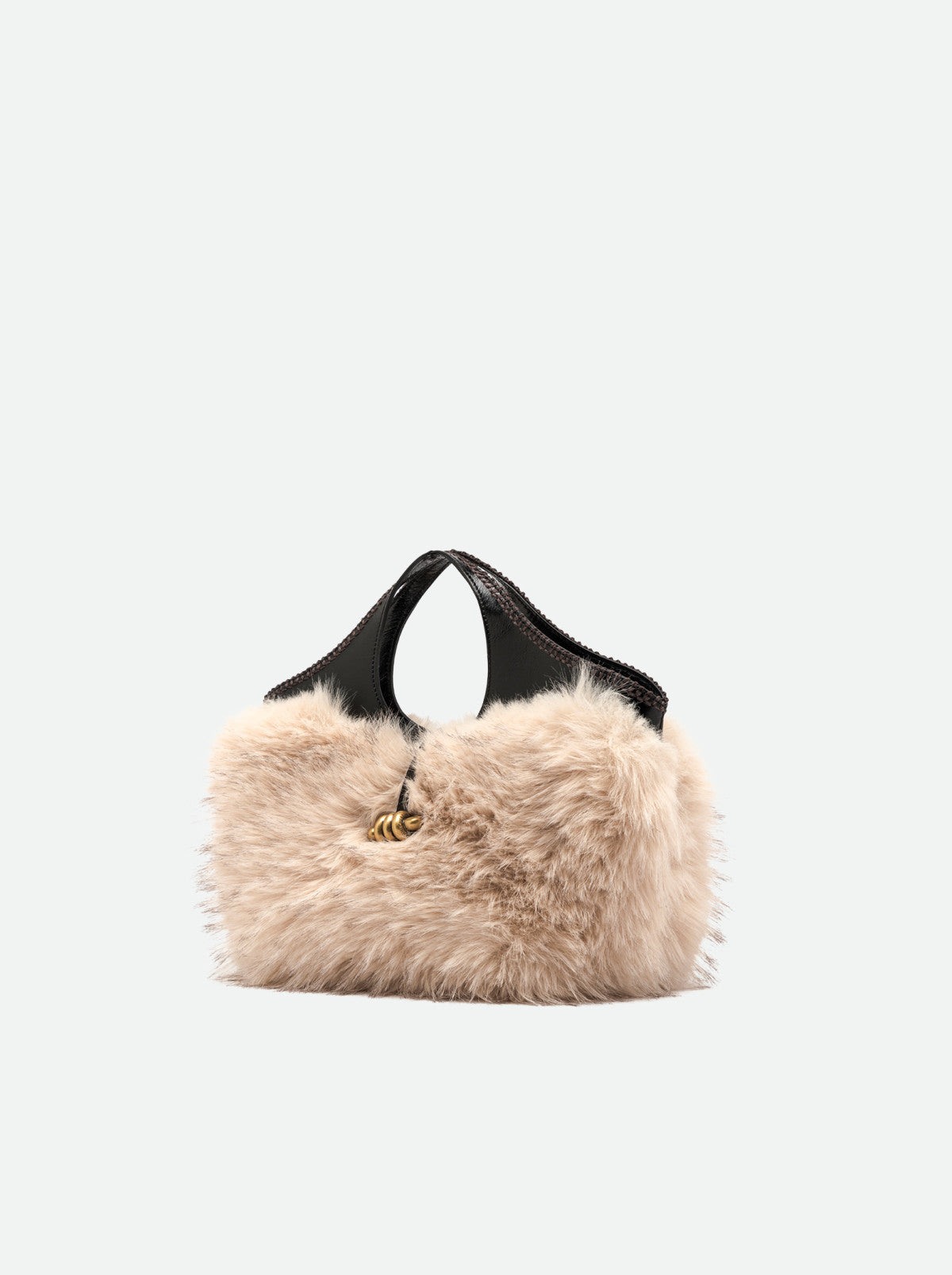 Gianni Chiarini borsa a mano in eco pelliccia "Infinity" Beige BS12551COMM-PLCC-RLP.14604 ALA