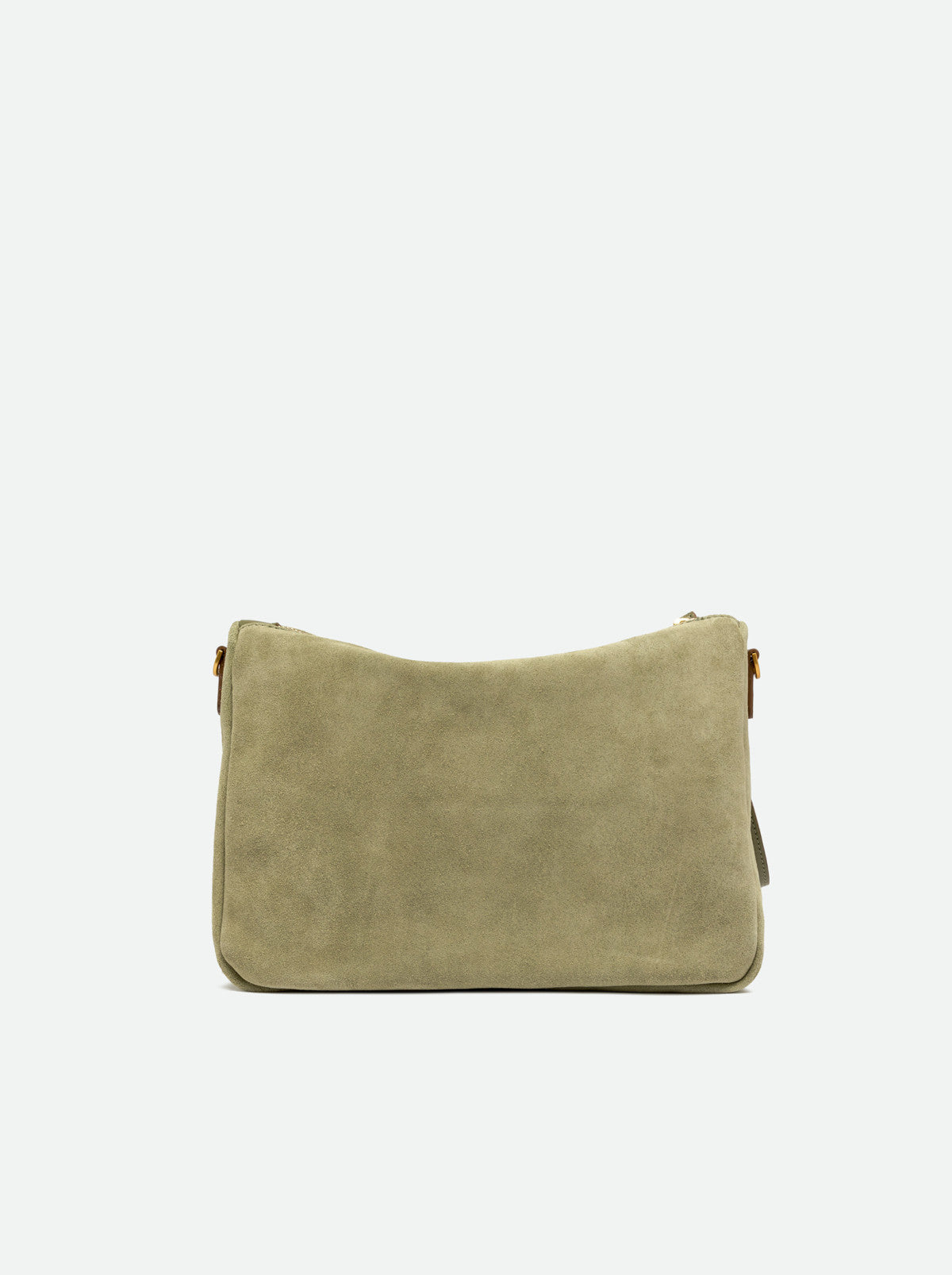 Gianni Chiarini borsa a tracolla in camoscio "Nora Pouch" Verde BS10225CM-PL.14366 WILLOW