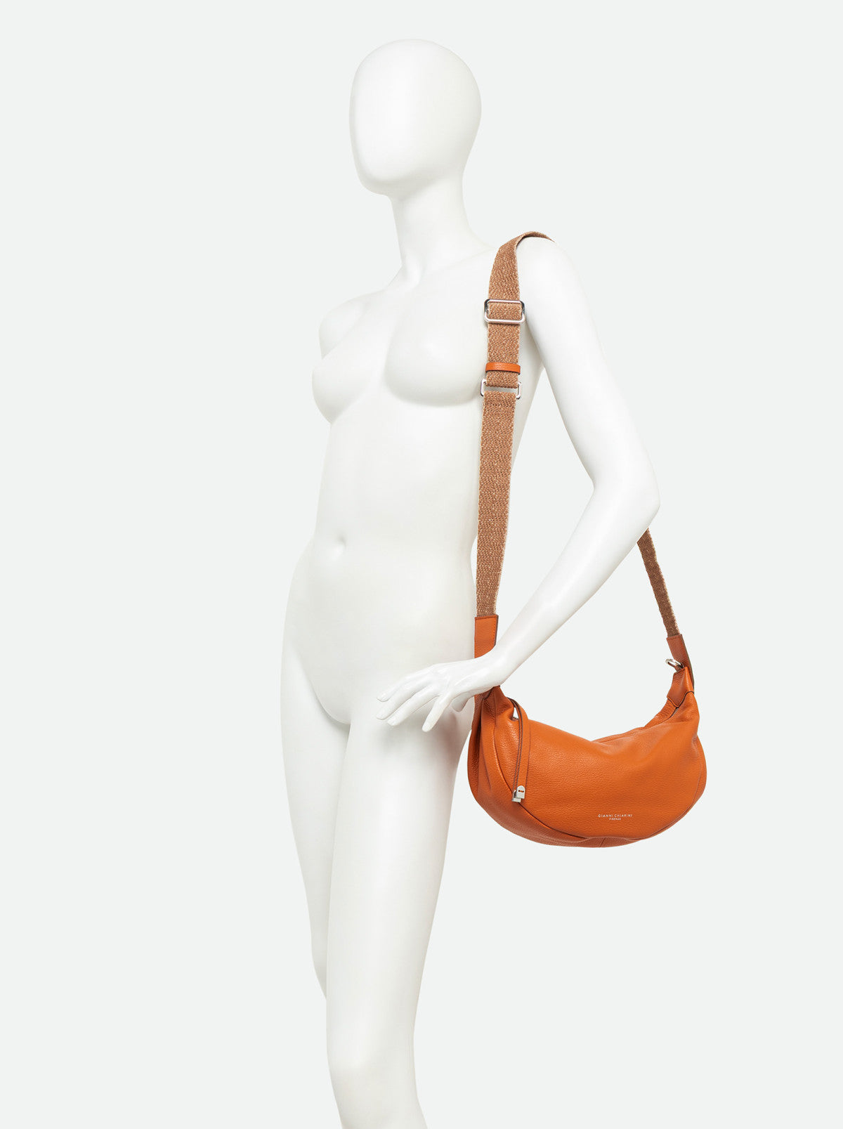 Gianni Chiarini borsa a spalla in pelle "Aisha" Arancione BS11550COMM GRN-NA.91 SPICE