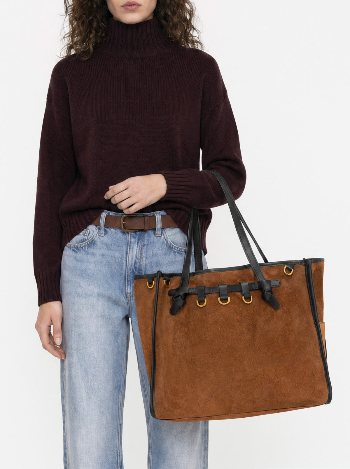 Gianni Chiarini borsa shopping in pelle "Marcella" Cuoio BS12440MNFST.12684 VAR COGNAC