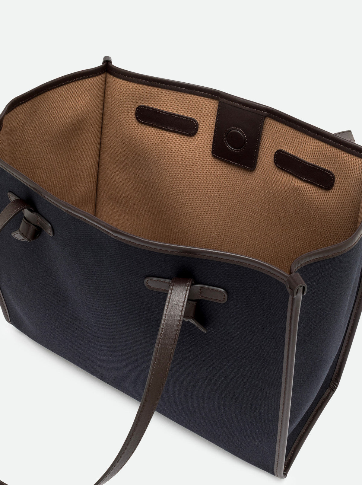 Gianni Chiarini borsa shopping in tessuto e pelle "Marcella" Blu BS6850COMMCNV-SE.14644 NOTTURN