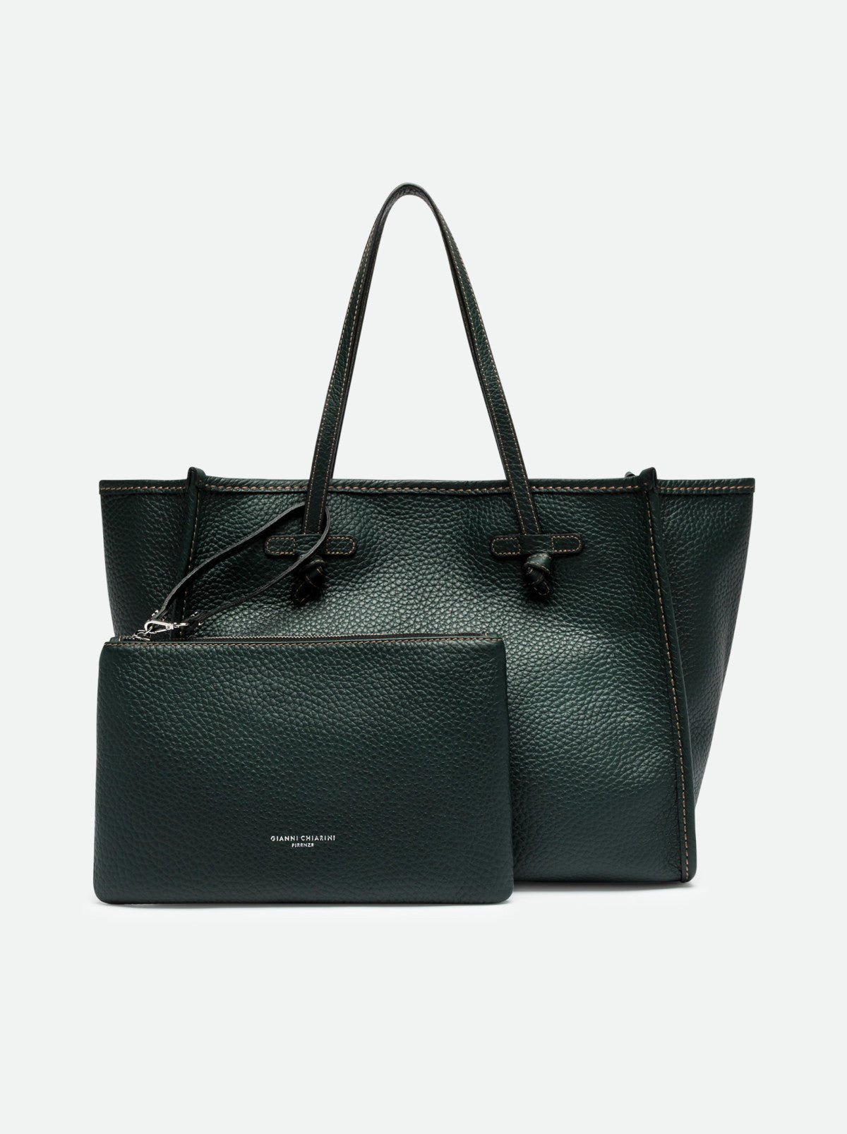 Gianni Chiarini borsa shopping in pelle "Marcella" Verde BS9330BBLTU.14603 VELVET GREEN