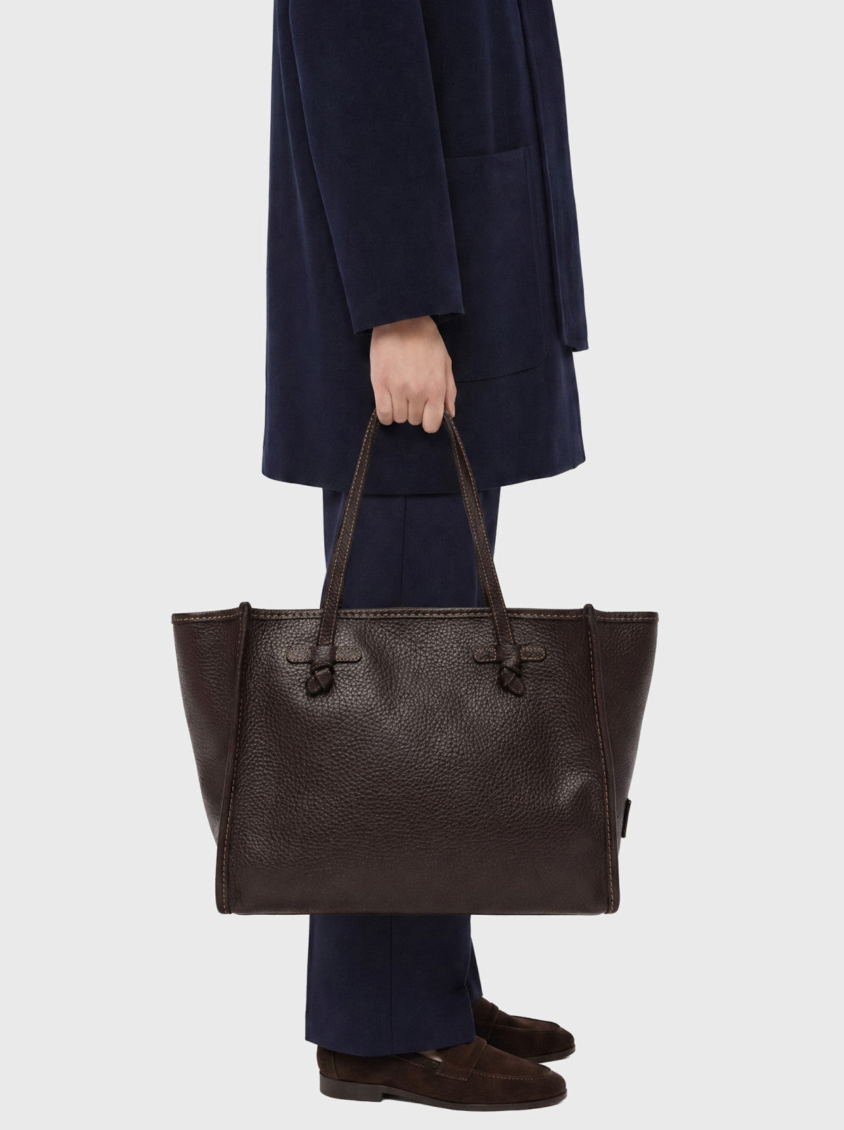 Gianni Chiarini borsa shopping in pelle "Marcella" Marrone BS9330BBLTU.14683 ESPRESSO-MC