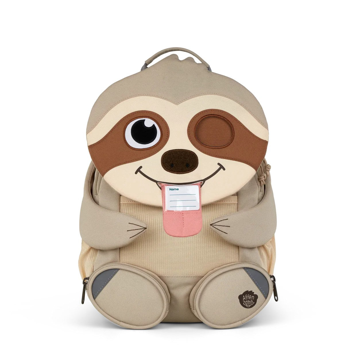 Affenzahn zainetto kids in tessuto Beige GRANDE AMICO.BRADIPO