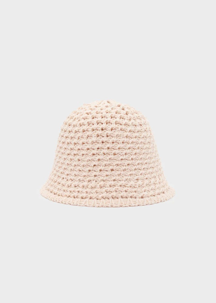 Nalì cappello macramè in paglia "Miami" Beige LACA0064.BIANCO